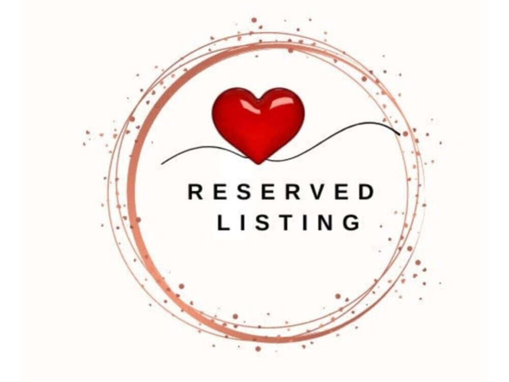 Reserved listing for S.Y.